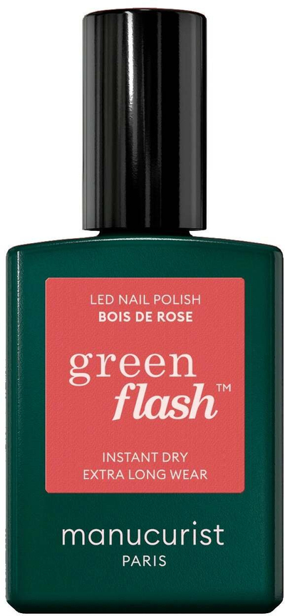 Llak xheli për thonj Manucurist Green Flash Bois De Rose, LED, rozë e ngrohtë