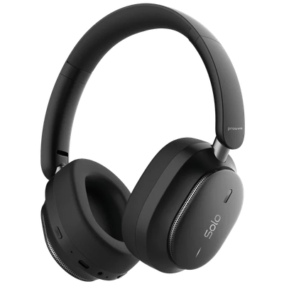 Kufje wireless Proove Solo, ANC, me aplikacion, të zeza