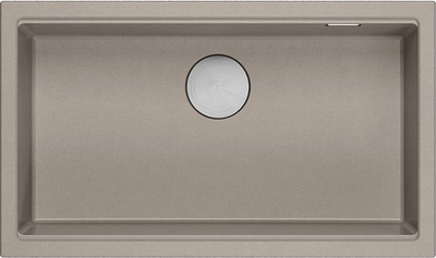 Lavaman kuzhine Quadron Logan 110, 76x44x23.5 cm, GraniteQ, gri