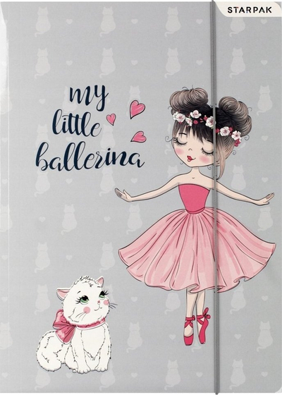 Folder me llastik Starpak Ballerina, A4, shumëngjyrësh