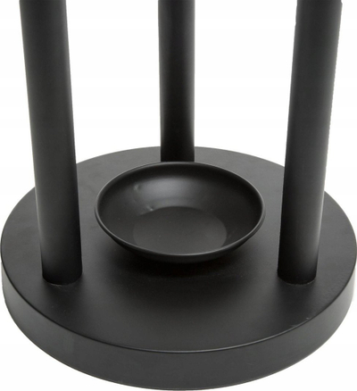 Stendë rrobash 5five Simply Smart Bamboo Clothes Rack Umbrella Stand, bambu, me mbajtëse çadrash, natyrale e zezë