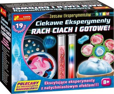 Set edukativ Ranok "Interesting Experiments, Snip and It’s Ready”