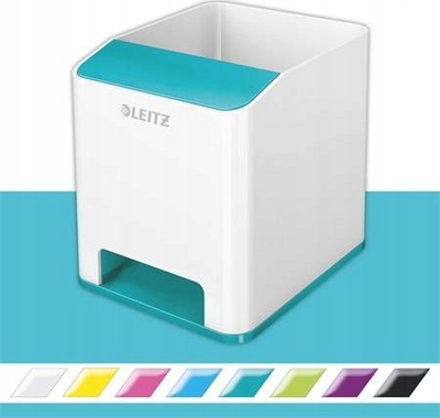 Mbajtëse stilolapsash Leitz WOW Sound, funksion përforcimi zëri, shumëngjyrëshe