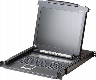 Konsolë KVM Aten CL1000M, 17", 1U rack, e zezë