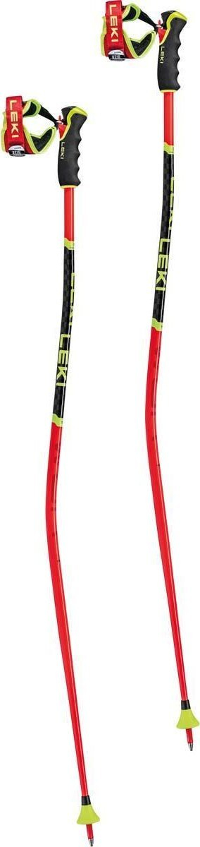 Shkop skijimi Leki WCR TBS GS 3D, alumin, 115 cm, i kuq