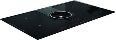 Pianurë me induksion Elica NikolaTesla One BL/F/83, 83cm, me aspirator të futur brenda, e zezë