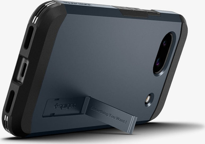 Këllëf telefoni Spigen Tough Armor për Google Pixel 8a, i fortë, metal slate