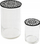 Set vazo xhami Atmosphera, 2 copë, 25 x 15.1 cm, kapak i zi
