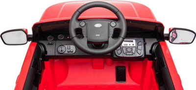 Makine elektrike per femije Ramiz Land Rover Discovery, telekomande, targe dekorative, e kuqe