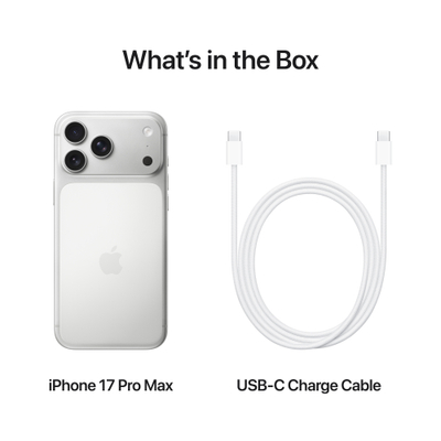 Apple iPhone 17 Pro Max, 2TB, Silver