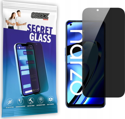 Xham mbrojtës privatësie Grizz SecretGlass për Realme Narzo 50 Pro 5G, i tejdukshëm