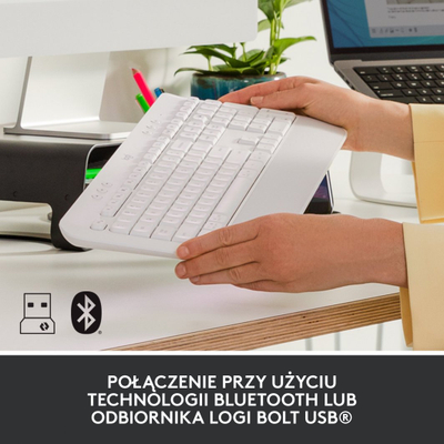 Tastierë Logitech K650 (920-010977), US, e bardhë