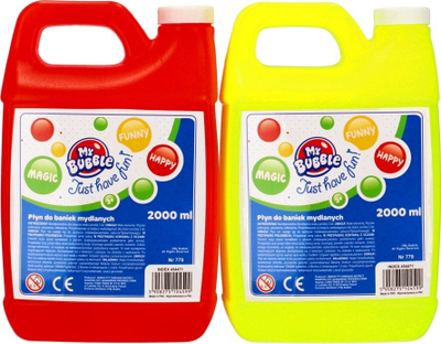 Leng për flluska sapuni Mega Creative, 2000 ml, shumëngjyrësh
