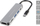 Stacion USB C Conceptronic DONN02G, 6 në 1, HDMI, Power Delivery, gri