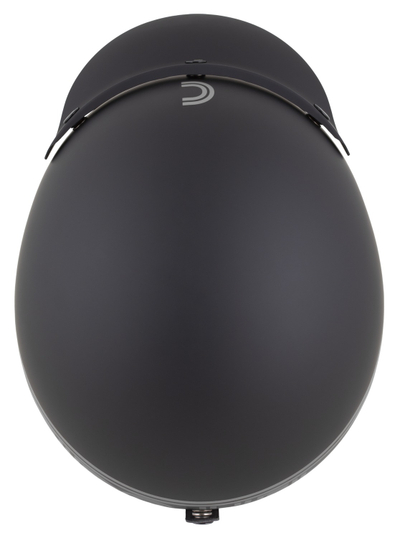 Kaska moto CASSIDA Oxygen 2.0 Rondo, e zezë matte argjendi