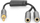 Adaptor audio Digitus, 3.5 mm jack në 2x 3.5 mm, gri