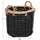 Kosh dyshemeje 2-pjesësh Potts Φ61+Φ45cm (HM4379), zezë