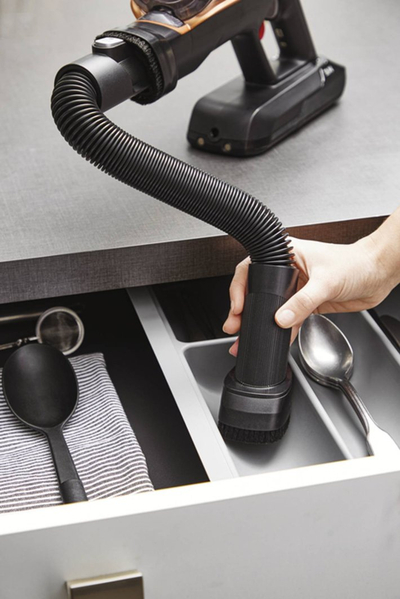 Grykë mini turbo për fshesë Rowenta ZR905001, Mini Flex, për X-Force 8.60 11.60 14.60 PRO, gri
