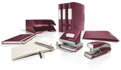 Dosje Leitz 180 ° Active Style, A4, 65mm, e kuqe