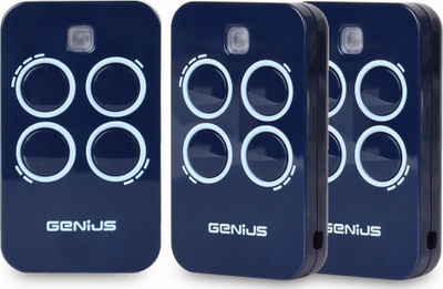 Set automatizimi portë Genius G-Bat 400, për porta me dy kanata deri 8m, motor 230V, gri