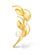 Brosh për goca JwL Luxury Pearls JL0843, i artë