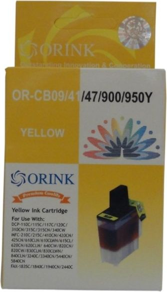 Katridzh boje Orink Brother LC900Y, 20 ml, e verdhë