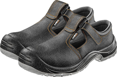 Sandale pune Neo Work Sandals S1 SRC, lëkurë, nr 43, të zeza