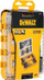 Set aksesorësh Dewalt Tough Case DT70785, 100 copë, për kaçavidë edhe stërvitje, i verdhë
