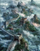 Puzzle diamond painting Great Wall of China, 30x40cm, shumëngjyrëshe