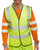 Jelek pune Beeswift Hi Vis Waistcoat WCENGS, EN ISO 20471 Class 2, madhësia S, i verdhë fluoreshent