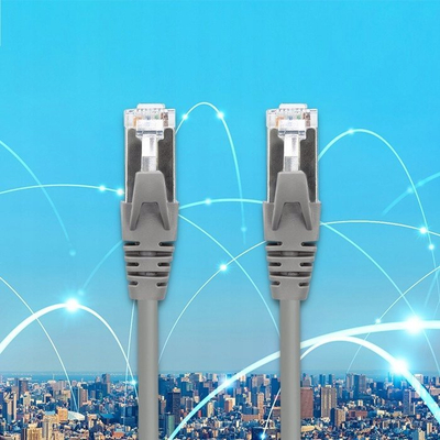 Kabllo rrjeti Qoltec 54528 FTP CAT5e, 3m, 2 x RJ45, gri