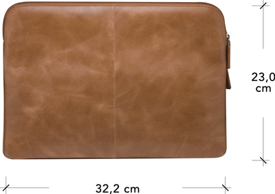 Mbulesë laptopi Dbramante1928 Skagen Pro+, 13", lëkurë natyrale, ngjyrë tan