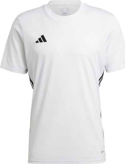 Fanellë sportive adidas Table 23 Jersey M H44526, Aeroready, 100% poliester i ricikluar, e bardhë