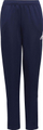 Pantallona sportive për kalama adidas Entrada 22 Jr HC0336, poliestër, me zinxhir poshtë, blu navy