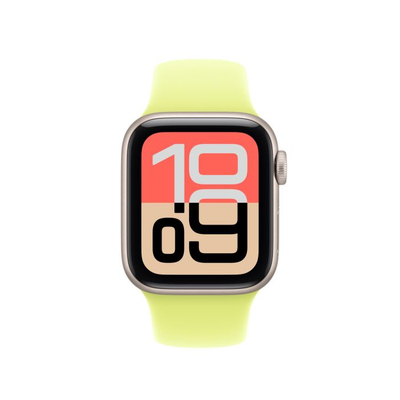 Apple Watch 40mm Band, Neon Yellow Sport Band, S/M, Seasonal