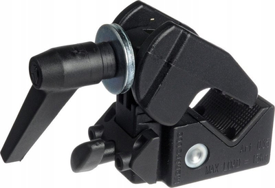 Kapëse universale Manfrotto 035Ftc Super Clamp, metal, profesionale, e zezë