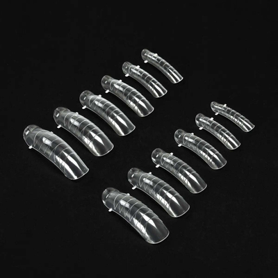 Forma të sipërme për thonj OCHO NAILS Square, 120 copë, transparente