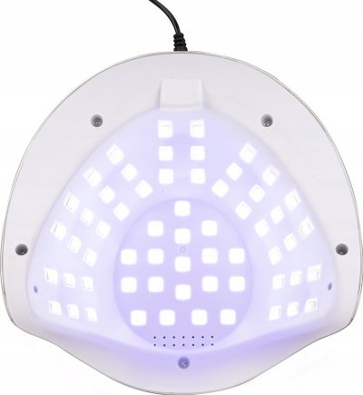 Lampë thonjsh AlleLux Y13, UV LED 248W, ekran digjital, e bardhë