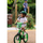 Детски велосипед Huffy Minecraft, 16", помошни тркала, зелен
