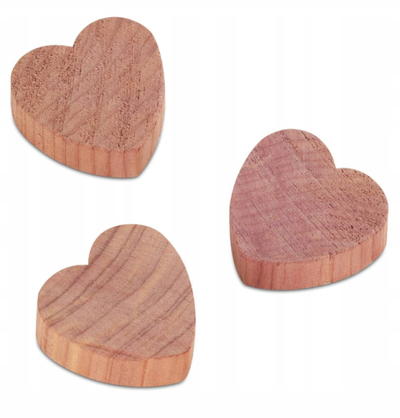 Aromatizues dollapi Wenko Small Scented Hearts, set zemrash të vogla, erë e freskët
