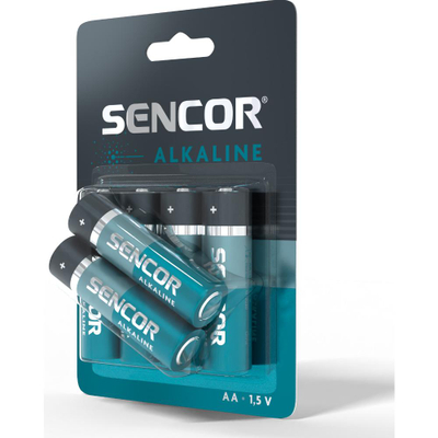 Bateri Sencor SBA LR6 4+2BP AA Alk, 6 copë