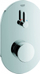 Bateri dushi GROHE Eurosmart Cosmopolitan S 36321, murale, me kohëzgjatje, krom
