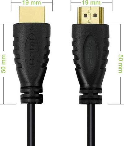 Kabllo HDMI 4K M/M, 9m, High Speed, e zezë