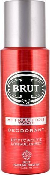 Deodorant spray Brut Attraction Totale, 200 ml, për burra