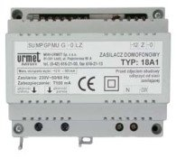 Panel interfoni Urmet 5025 2D ZK RF, me kod dhe RFID, inox, gri metalik