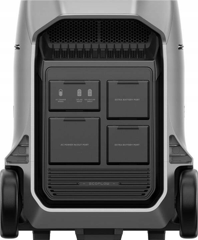 Stacion energjie portativ EcoFlow DELTA Pro 3, 4000W, i rinovuam, gri