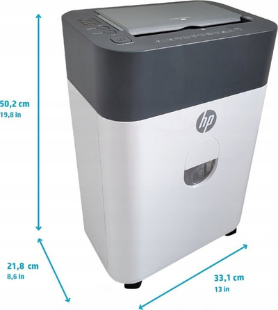 Makinë grirëse dokumentesh HP OneShred Auto 100CC, cross cut P 4, 100 fletë, e zezë