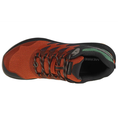 Atlete vrapimi në shteg Merrell Nova 3 Low për burra, me shollë Vibram TC5+, ngjyrë argjilë