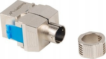 Модул мрежен Lanberg Keystone Toolless, RJ45, CAT 8.1 FTP, сребрен