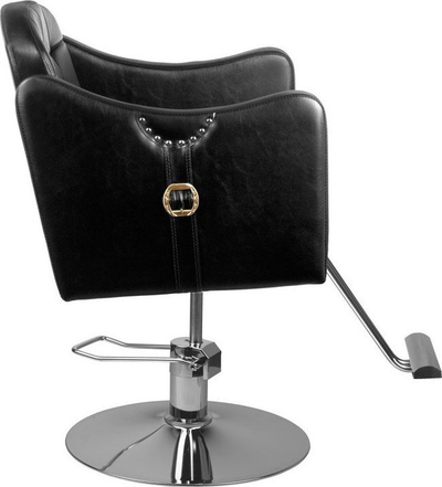 Karrige berberi Activeshop Hair System, rregullim 0-90°, lëkurë eko, e zezë